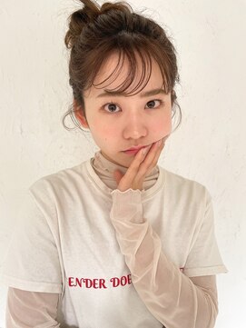 プフ 伏見(puf) ポニーテールアレンジ【伏見/丸の内/栄/髪質改善】