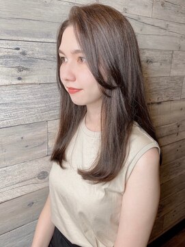 ニスル 上尾店(NISURU) 似合わせカット/大人ガーリー/ダークアッシュ/着物/上尾/上尾駅