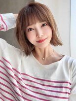 アグ ヘアー ワール イオン徳島前店(Agu hair whirl) 《Agu hair》レイヤー外ハネ×numberA.トリートメントオイル