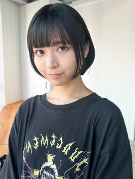 アイティーバイアルバム 松戸店(IT by ALBUM) アッシュブラックグレージュカラーフレンチカジュアル_ba480711