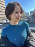全体縮毛矯正+shiwuレベルカラー(カット込)￥15000～