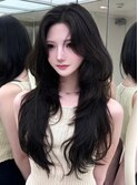 韓国パーマ/ミインパーマ/コテ巻き風パーマ[レイヤーカット]