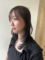 ベンチ(bench)&nbsp;顔まわりレイヤー/アッシュグレージュ/千葉美容室