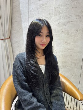 ロンドローズ 名古屋(Lond damaskRose) 顔周り ダブルカラー 名駅 ブリーチ 髪質改善 ボブ 韓国 870