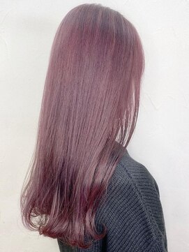 ベレッタ ネヤガワ(veretta. neyagawa) ハイトーン/ダブルカラー/ラベンダーカラー/パープル/紫色