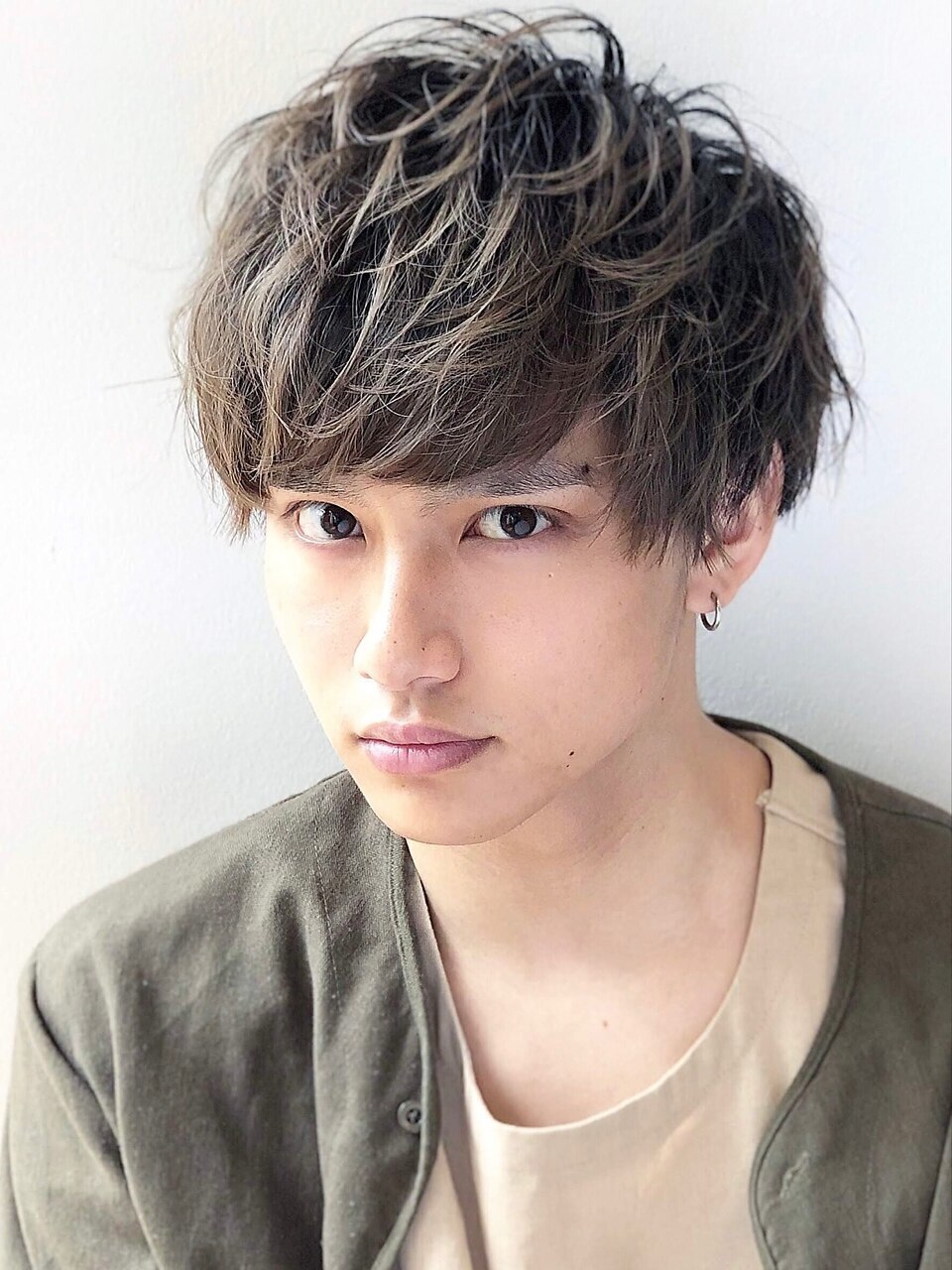 【メンズ★】Men'sカット+パーマ \9400