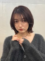 ファルベ(Farbe)&nbsp;くびれ アプリコットオレンジ 夏のヘアアレンジハイライトカラー