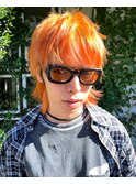 【チクロ】メンズ　オレンジウルフ
