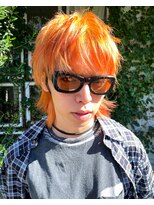 チクロ(ticro) 【チクロ】メンズ　オレンジウルフ