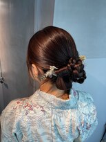 【カチモリ】結婚式/浴衣/着付/銀座/ヘアセット/アレンジ