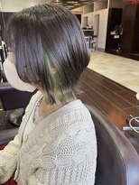 ラボア(La'BOA)&nbsp;ネオウルフ×インナーカラーグリーン