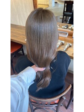 クレム 博多駅店(ChLem) 艶髪　髪質改善　カラー　ベージュカラー　福岡美容室