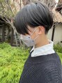 グラムテン 西尾店(gram)&nbsp;黒髪刈り上げショート