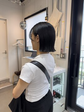 ロカ 表参道(loka) タイトボブ[表参道/ブリーチ/ハイライト]Mai