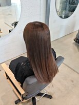 ビーヒアナウ N゜03 金沢駅西店(BE HERE NOW) ブリーチ無しカラー/アッシュベージュ/透明感/艶カラー