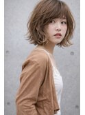 前髪 【面長さんへ】クールビューティー小顔ボブ 表参道
