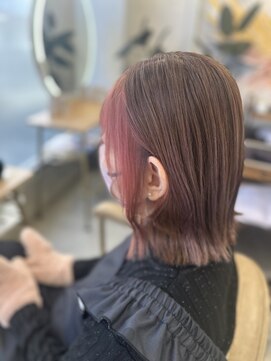 イリエ 川口(irier) フェイスフレーミング☆ピンクベージュ