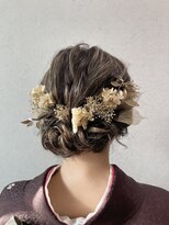 シャルムバイケンジ(Charm.by KENJE)&nbsp;【TANAKA】結婚式/銀座/ヘアセット/アレンジ/卒業式/カチモリ