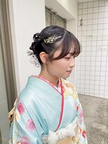 ヘアー アイス カンナ(HAIR ICI Canna) 成人式ヘア/ツインヘア/タイトヘア/着物/卒業式ヘア【ノグチ】