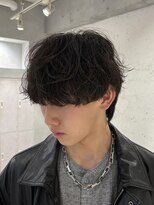 スイ 松戸(SUI)&nbsp;綿貫◎簡単セット！シャドウパーマ/ルーズパーマ/メンズ