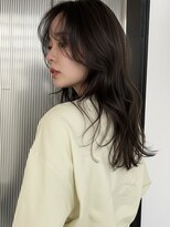 エイチ ウルフカット 大阪梅田(811)&nbsp;フェイスフレーミングルーツカラー天使の羽バングネオウルフボブ