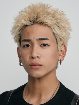 フィフス(fifth) 原宿スパイキーショートメンズカット刈り上げなしハイトーン