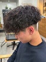 フゥ 宇都宮戸祭(FeU)&nbsp;宇都宮メンズカットメンズパーマ波巻きスパイラルパーマツイスパ