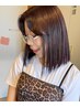 【オープン限定☆】デザインカット＋艶カラー　￥12210→￥11000