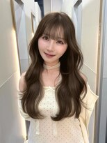パルス ギンザ(PULSE ginza)&nbsp;オリーブベージュ ヘーゼルベージュワンホン韓国レイヤーカット