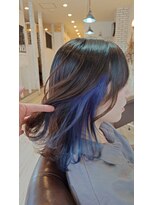 クッキー ヘアーアンドメイク(COOKIE Hair&Make) 【COOKIE】インナーブルーバイオレット