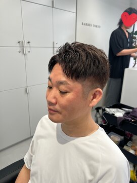バルべス トーキョー(BARBES TOKYO) ナチュラルフェードショート【清板】