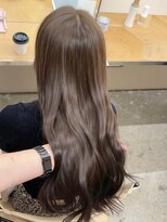 ミリ(mm)&nbsp;10代20代30代透明感が可愛いオリーブブラウン仙台髪質改善透明感