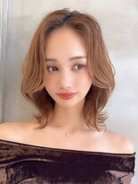 ロンドルーチェ 心斎橋(Lond luce)&nbsp;ナチュラルショート×ミルクブラウン［心斎橋/髪質改善/ボブ］