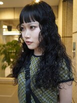 ダブ アオヤマ(DaB AOYAMA) パーマを繰り返してる状態からダメージレスパーマ ドライパーマ