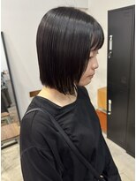 リンダ(LINDA)&nbsp;切りっぱなしボブ/似合わせ/カット[札幌美容室LINDA]