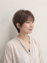 レセ 南柏店(Laissez)&nbsp;ひし形ショート/丸みショート/モカブラウン/白髪染め/ナチュラル