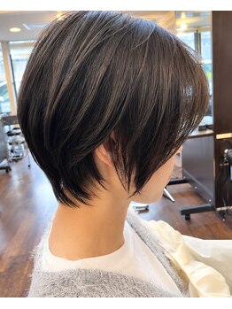 ヘアメイク オブジェ(hair make objet)の写真/ブローなしでもスタイルきまる☆再現しやすいと評判の高い秘密のカットは３段階に分けて行う技術にあり♪