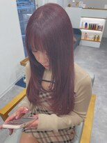 レアレア(Lea lea)&nbsp;顔周りレイヤー&ピンクカラー