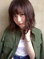 ヘアーアートシフォン 池袋西口店(Hair art chiffon)&nbsp;小顔ひし形シルエットのエアリーグレージュバレイヤージュ池袋