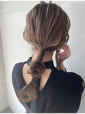 お洒落ヘアアレンジ