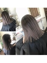 リズ オブ ヘアー(Lis of hair) ハイグラデーション☆シルバーグレー【大橋】@lis_oohashi