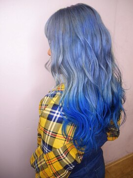 シェリエ(Cherie) グラデーションカラー/ブルーグラデーション/スカイナイトブルー