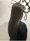 ミントカラーxうるつやストレート【綾瀬美容院】《Rogue　柴崎》