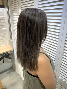 エイト 沖縄豊崎店(EIGHT toyosaki) 【EIGHT 豊崎】お客様スタイル_ハイライト×グレージュ