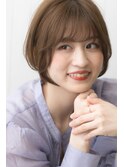 【オレンジクラッカー】ひし型ショートボブ　久米川