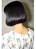 20代30代40代/ミディアム/黒髪/小顔ボブ/ナチュラル/大人可愛い