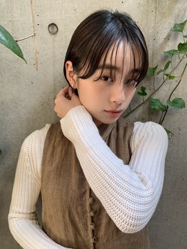 アピッシュ 国分寺(apish) 大人気可愛い耳掛けショート【長谷川祐三】