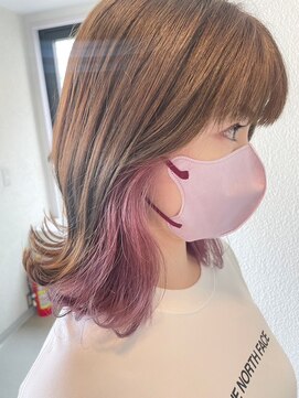 ランド 千葉(land) ふんわりカール/小顔ミディ[ヘッドスパ/髪質改善/白髪染め/千葉]