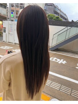 グラス 春吉1号店(glass) カラー+ロングシールエクステ60枚