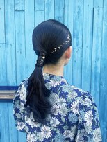 コロアイ(COROAI)&nbsp;ローポニー　ヘアアレンジ